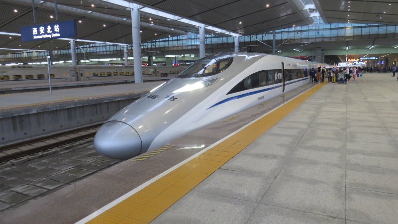 C (56) Bullet train at Xi'an.JPG